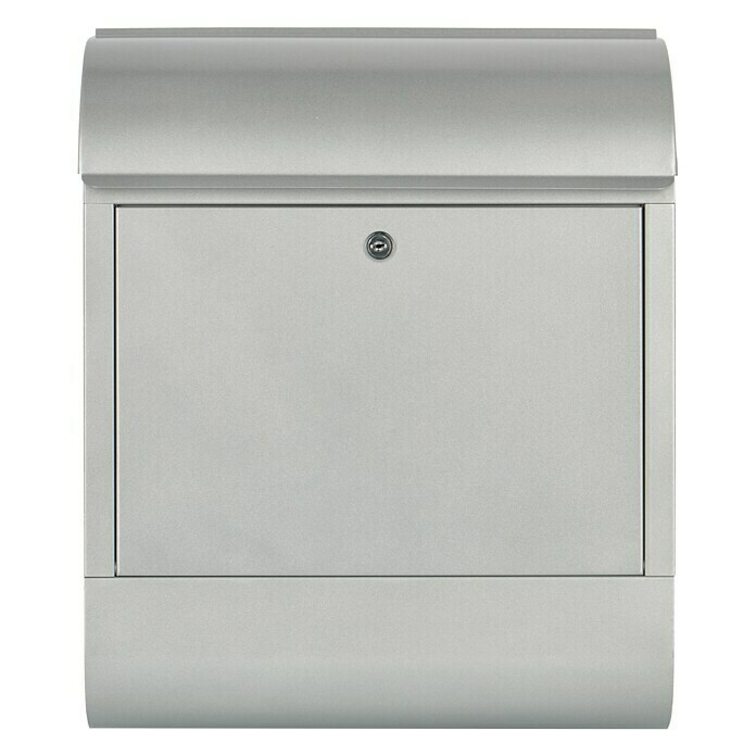 Briefkasten-Set mit Zeitungsbox A4 Einwurf-Format Verzinkter Stahl BURG-WÄCHTER Set Vario S Schwarz