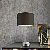 Home Sweet Home Lampenfuß Single (40 W, Farbe: Stahl matt, Höhe: 37 cm)