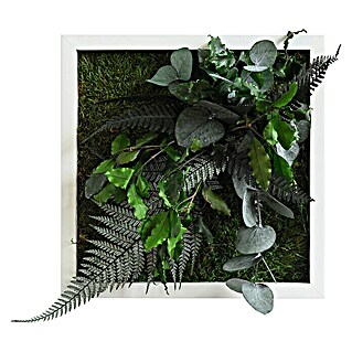 styleGreen Wanddeko-Set Dschungeldesign (Grün, 22 x 22 cm)