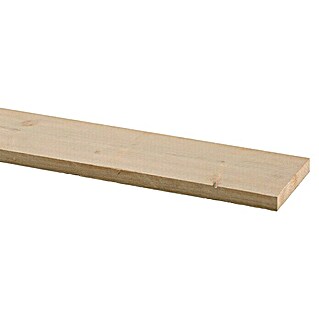 Massief houten plank Steigerhout (Naturel, 300 x 19,5 x 2,8 cm)