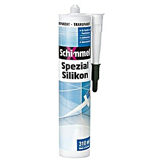 SchimmelX Silikon Spezial-Silikon (Transparent, 310 ml)