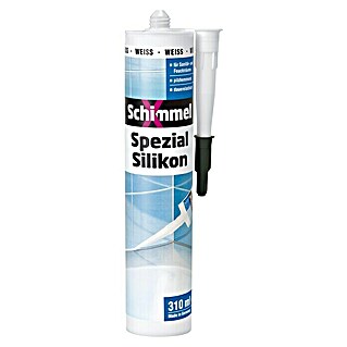 SchimmelX Silikon Spezial-Silikon (Weiß, 310 ml)