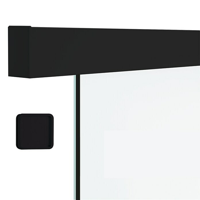 Diamond Doors Black Edition Schiebetürsystem (935 x 2.058 mm, Einscheibensicherheitsglas (ESG))