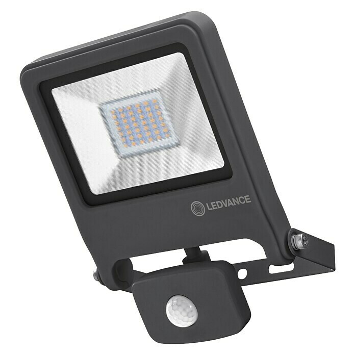 Osram LED-Strahler Endura Flood (Anthrazit, Sensor, 30 W, IP44)
