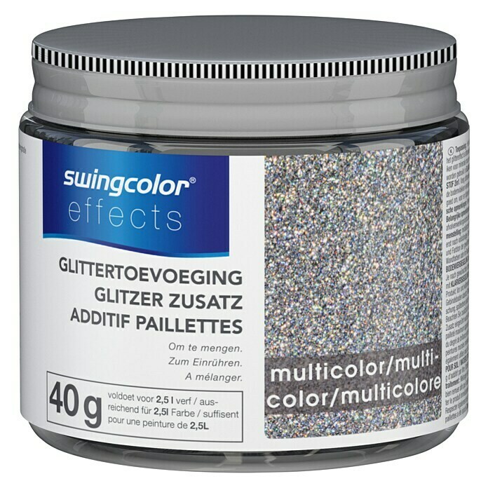 swingcolor effects Glitter voor decoratief effect Mulitcolor 