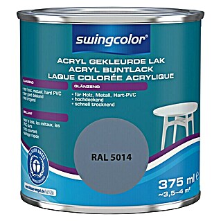 swingcolor Acryllak RAL 5014 Duifblauw (Duifblauw, 375 ml, Glanzend)