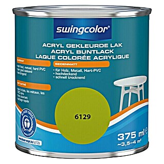 swingcolor Acryllak 6129 Appelgroen (Appelgroen, 375 ml, Zijdemat)