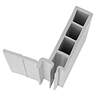 Solid Elements Anschlussprofil (Länge: 1.350 mm, Geeignet für: Eco Line Fenster, Weiß)