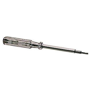 UniTEC Spannungsprüfer (Isoliert, Transparent, 200 - 250 V, Länge: 190 mm)