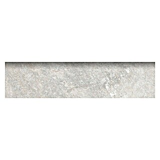 Zócalo cerámico Alamo (8 x 33,3 cm, Gris)