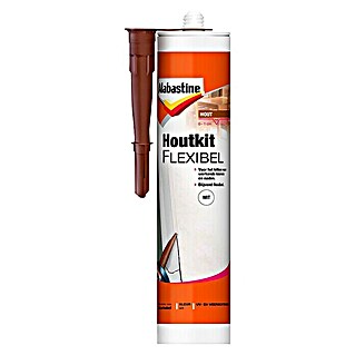Alabastine Houtvulpasta Houtkit Flexibel Wit (300 ml, Kunststof patroon)