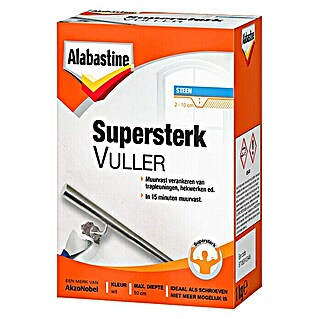 Alabastine Vulmiddel Supersterk (1 kg, Wit)