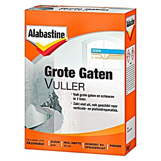 Alabastine Vulmiddel Grote Gaten poeder (1 kg, Grijs)