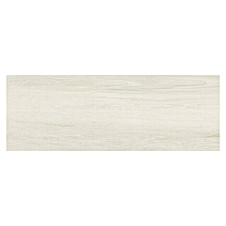 Pavimento cerámico Atelier (23,5 x 66,2 cm, Blanco, Estilo madera)