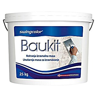 swingcolor Masa za izravnavanje površina Baukit (Bijele boje, 25 kg)