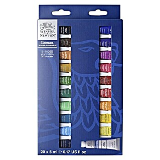 Winsor & Newton Cotman Aquarellfarben-Set (20 Stk. x 5 ml, Tube)