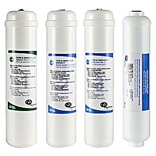 Bb agua Pack de filtros de ósmosis inline (4 uds., Apto para: Equipos de ósmosis)