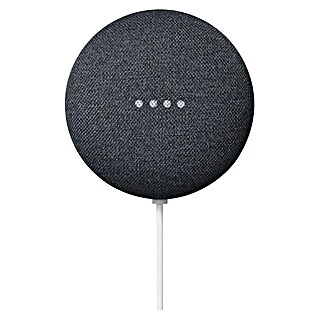Google Nest Altavoz inteligente mini (Negro, Funcionamiento en red, Longitud del cable: 1,5 m)