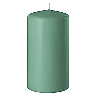 Stumpenkerze Safe (Ø x H: 6 x 8 cm, Smaragd)