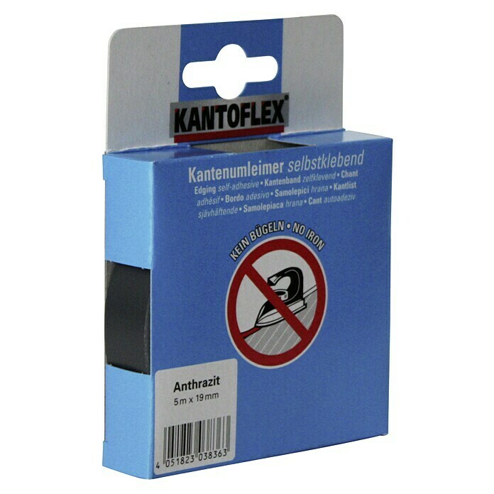 Kantoflex Umleimer (Anthrazit, L x B: 5 m x 19 mm)