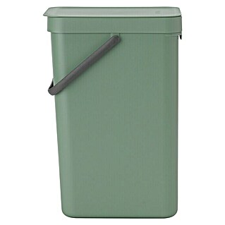 Brabantia Cubo de la basura Sort & Go (Verde, 16 l, Plástico)
