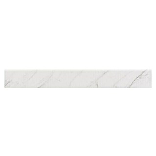Zócalo cerámico Luxe (8 x 60 cm, Blanco)