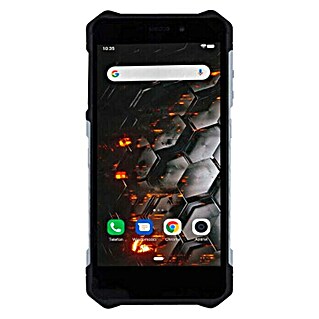 Smartphone Hammer Iron 3 (Negro/Plateado, L x An x Al: 1,3 x 7,7 x 15,8 cm, 4G LTE, 32 GB)