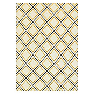 Vloerkleed Fajah (Geel, 160 x 230 cm, Polypropyleen)