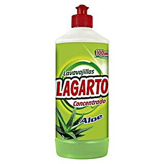 Lagarto Limpiador lavavajillas concentrado (Aloe Vera, 750 ml, Dosificador)