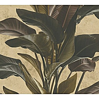 AS Creation Metropolitan Stories II Vliestapete Blätter (Gold, Floral, 10,05 x 0,53 m)