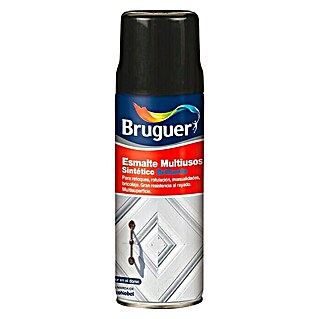 Bruguer Spray esmalte Multiusos (Negro, Mate, 400 ml)