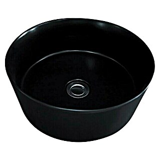 Nasadni umivaonik Marla (358 x 358 mm, Crna boja)