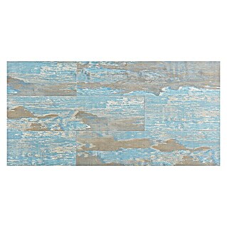 Grosfillex Panel de revestimiento Element Wood Compact Cabane Azul (120 cm x 15,4 cm x 6 mm)