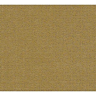 AS Creation Metropolitan Stories II Vliestapete Metallornament (Gold, Uni, 10,05 x 0,53 m)