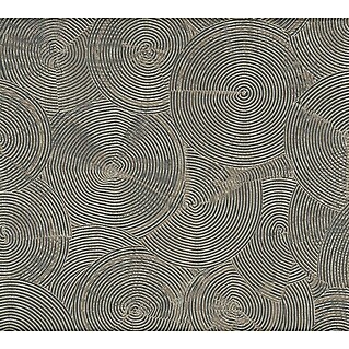 AS Creation Metropolitan Stories II Vliestapete Kreise (Grau/Gold, Grafisch, 10,05 x 0,53 m)