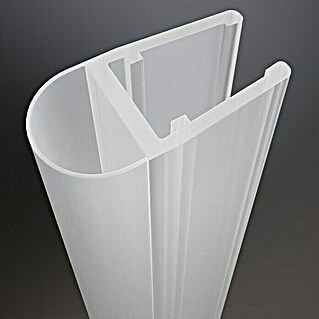 Wasserabweisprofil Senkrecht (Kunststoff, Transparent, Länge: 200 cm)