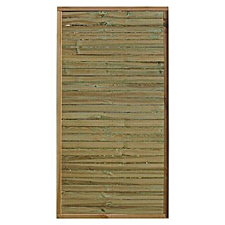 Forest-Style Celosía de madera Tea II (An x Al: 90 x 180 cm, Natural)