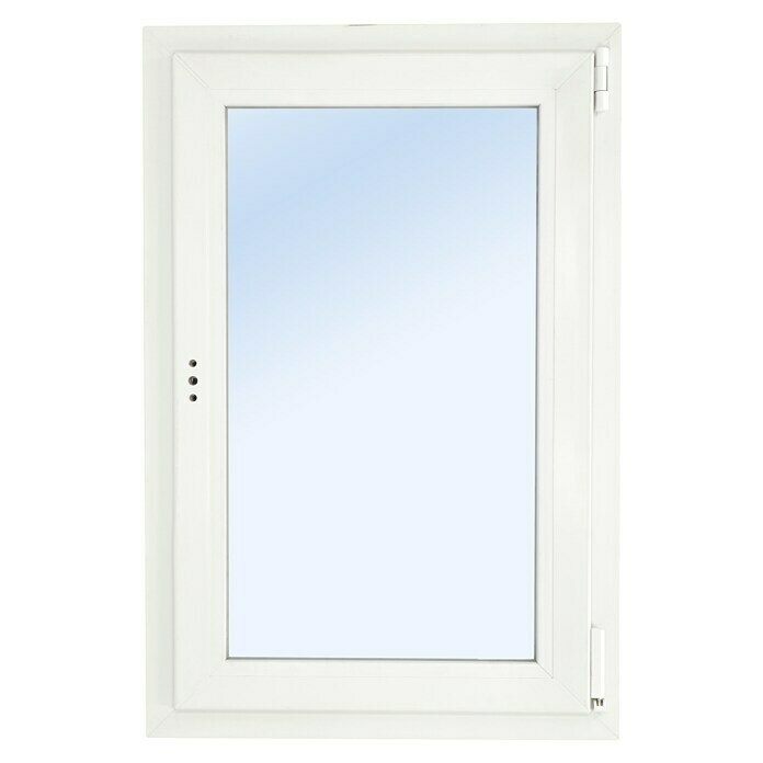 Solid Elements Kunststofffenster Eco Line (B x H: 75 x 90 cm, DIN Anschlag: Rechts, Weiß)