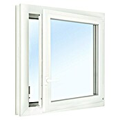 Solid Elements Kunststofffenster Classic Line (B x H: 90 x 90 cm, DIN Anschlag: Rechts, Weiß)