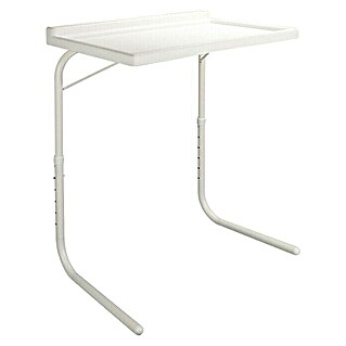 Mesa auxiliar Table Express (L x An x Al: 40 x 52 x 77 cm, Blanco)