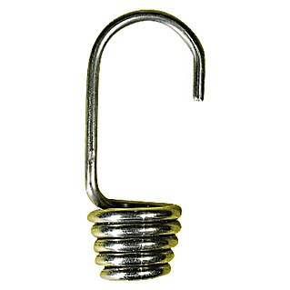 Seilflechter Gancho de espiral (Para diámetro de cable: 10 mm, Acero inoxidable)