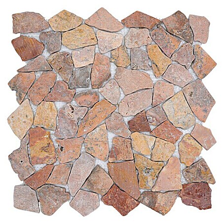 Mosaikfliese Uni CIOT 30/140 (30,5 x 30,5 cm, Rot, Matt)