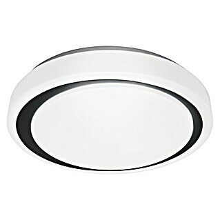 Ledvance Smart+ WiFi Plafón LED redondo Ceiling Moon (26 W, Ø x Al: 380 x 85 mm, Blanco/Negro)