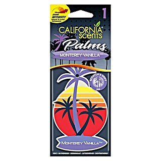 California Scents Lufterfrischer Palms Paper (Monterrey Vanilla)
