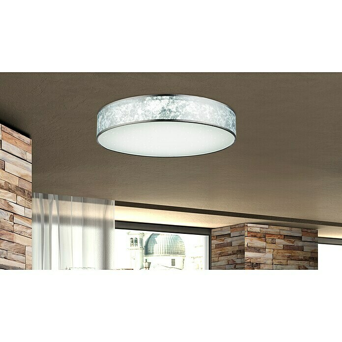Globo Große LED Decken Leuchte 24 W Wohn Zimmer Beleuchtung Energie Spar Lampe 