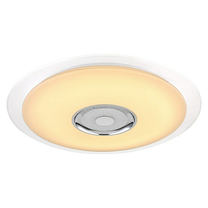 Globo LED-Deckenleuchte rund Tune (36 W, Opal, Ø x H: 60 x 6,1 cm)