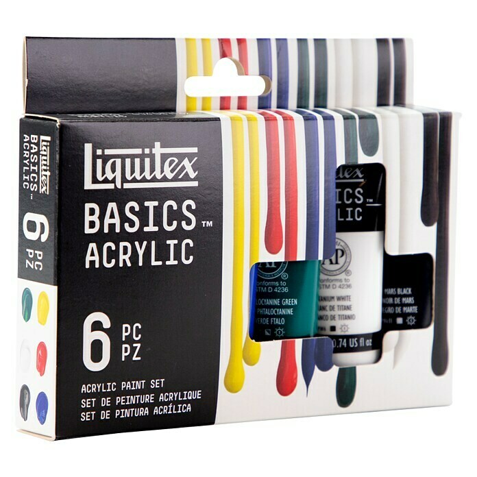 Liquitex Basics Acrylfarben-Set