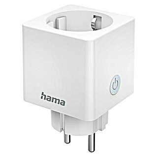 Hama Smart-Steckdose Mini (Innen, Weiß, 3 680 W, 16 A)