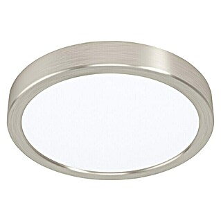 Eglo LED-Deckenleuchte rund Fueva 5 (Ø x H: 210 x 28 mm, Nickel matt)