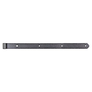 GAH Alberts Ladenband Duravis® (L x B: 600 x 40 mm, Stärke: 5 mm, Verzinkt, Schwarzdiamant)